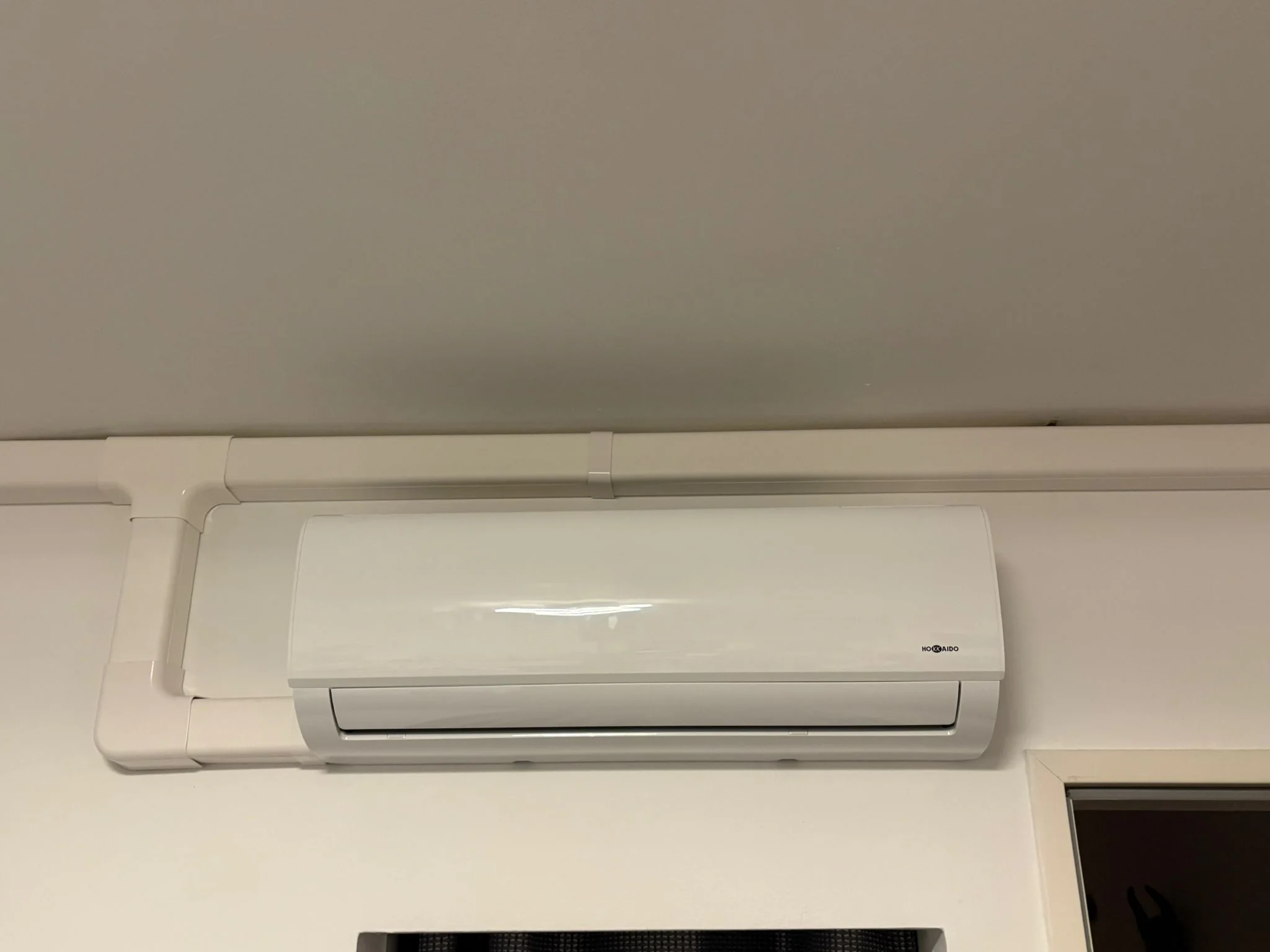Zufriedener Kunde mit Klimaanlage im Wohnzimmer Hokkaido von Klimadealer